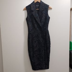 Yigal Azrouël dress/ long gilet